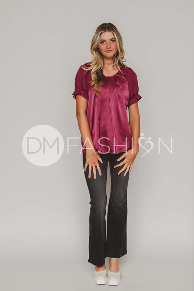 Hey Darling Mulberry Top - DM Exclusive