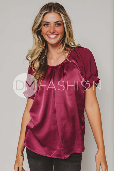 Hey Darling Mulberry Top - DM Exclusive