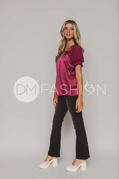 Hey Darling Mulberry Top - DM Exclusive