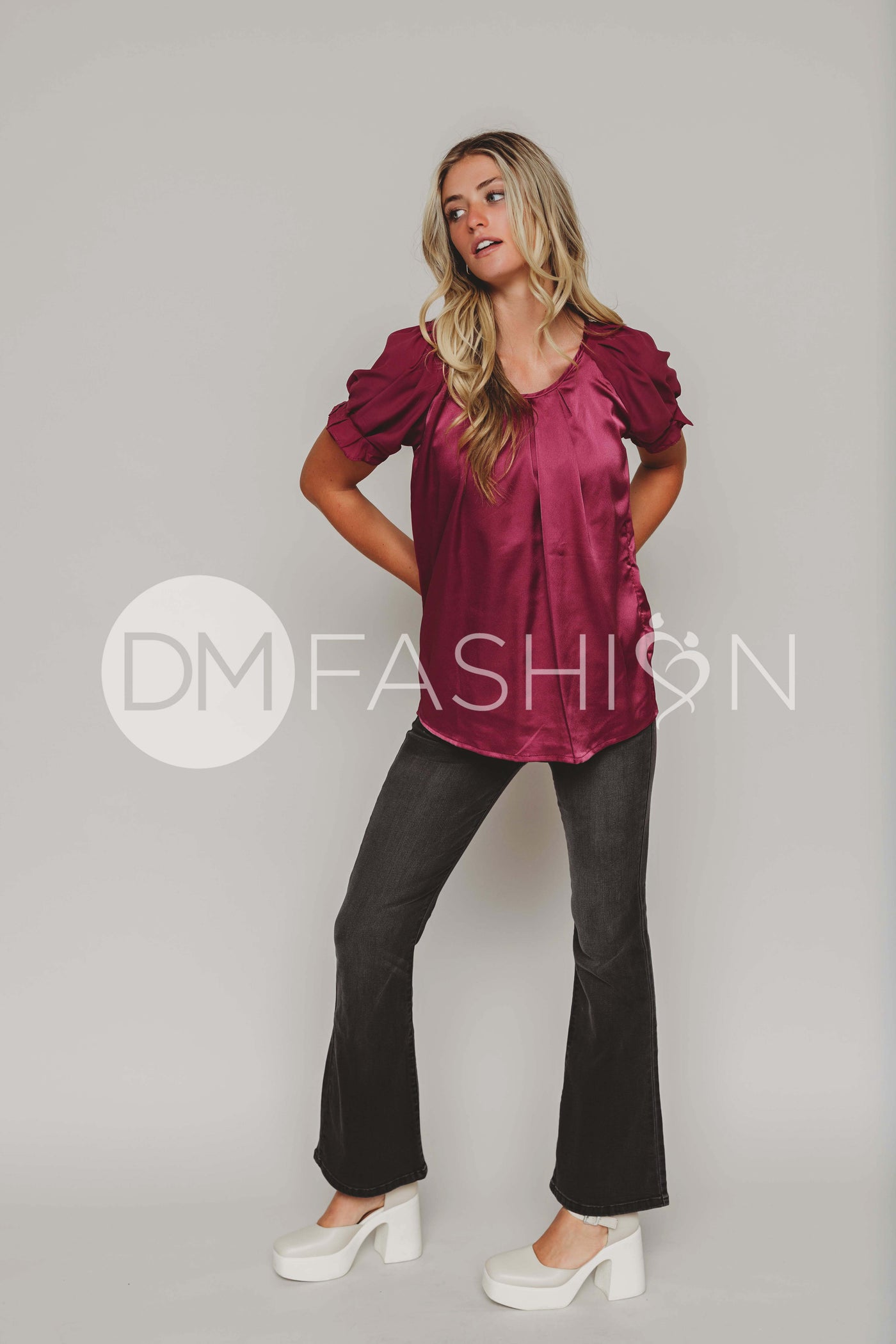 Hey Darling Mulberry Top - DM Exclusive