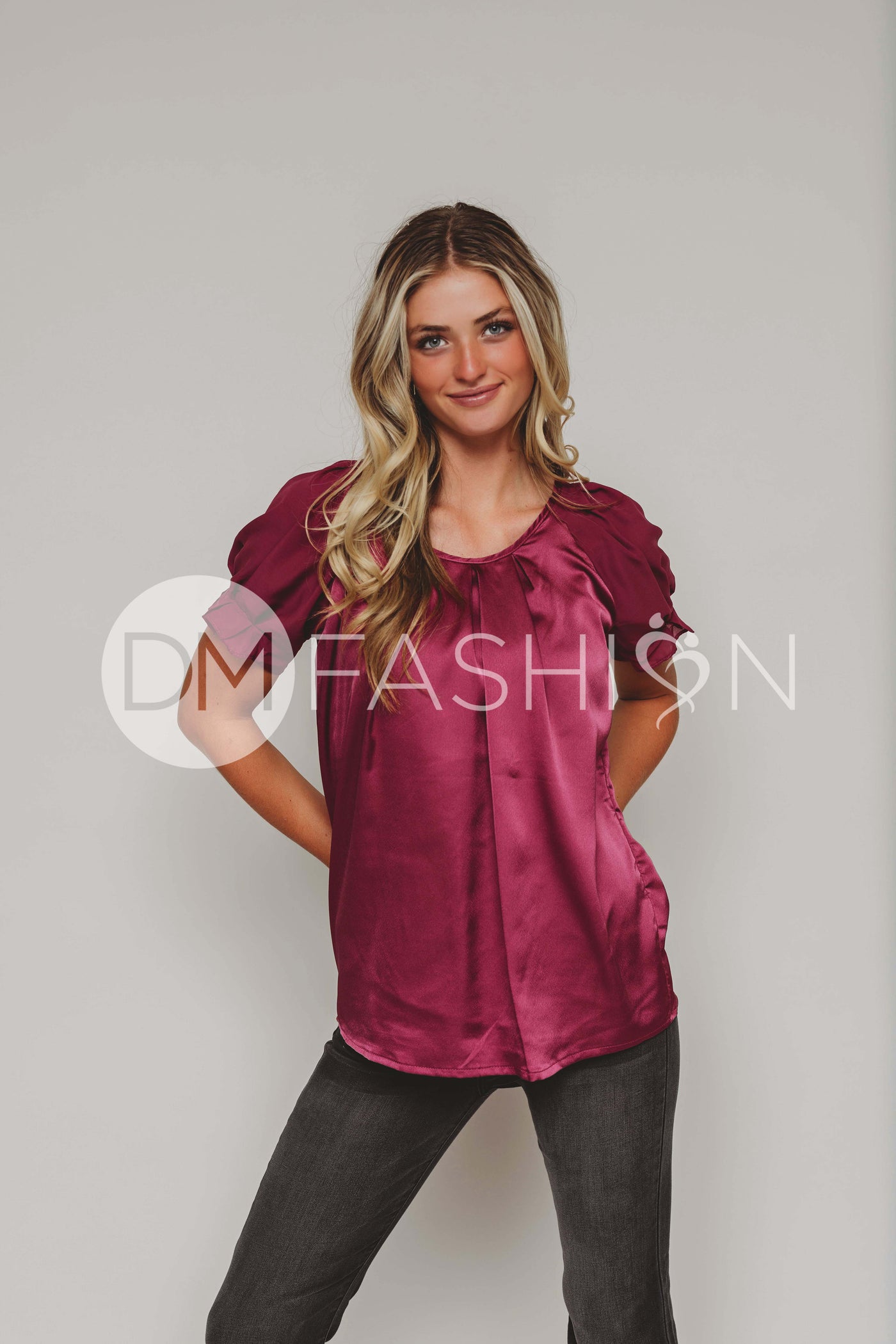 Hey Darling Mulberry Top - DM Exclusive