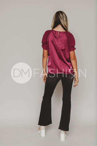 Hey Darling Mulberry Top - DM Exclusive
