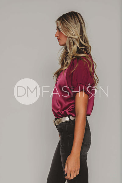 Hey Darling Mulberry Top - DM Exclusive