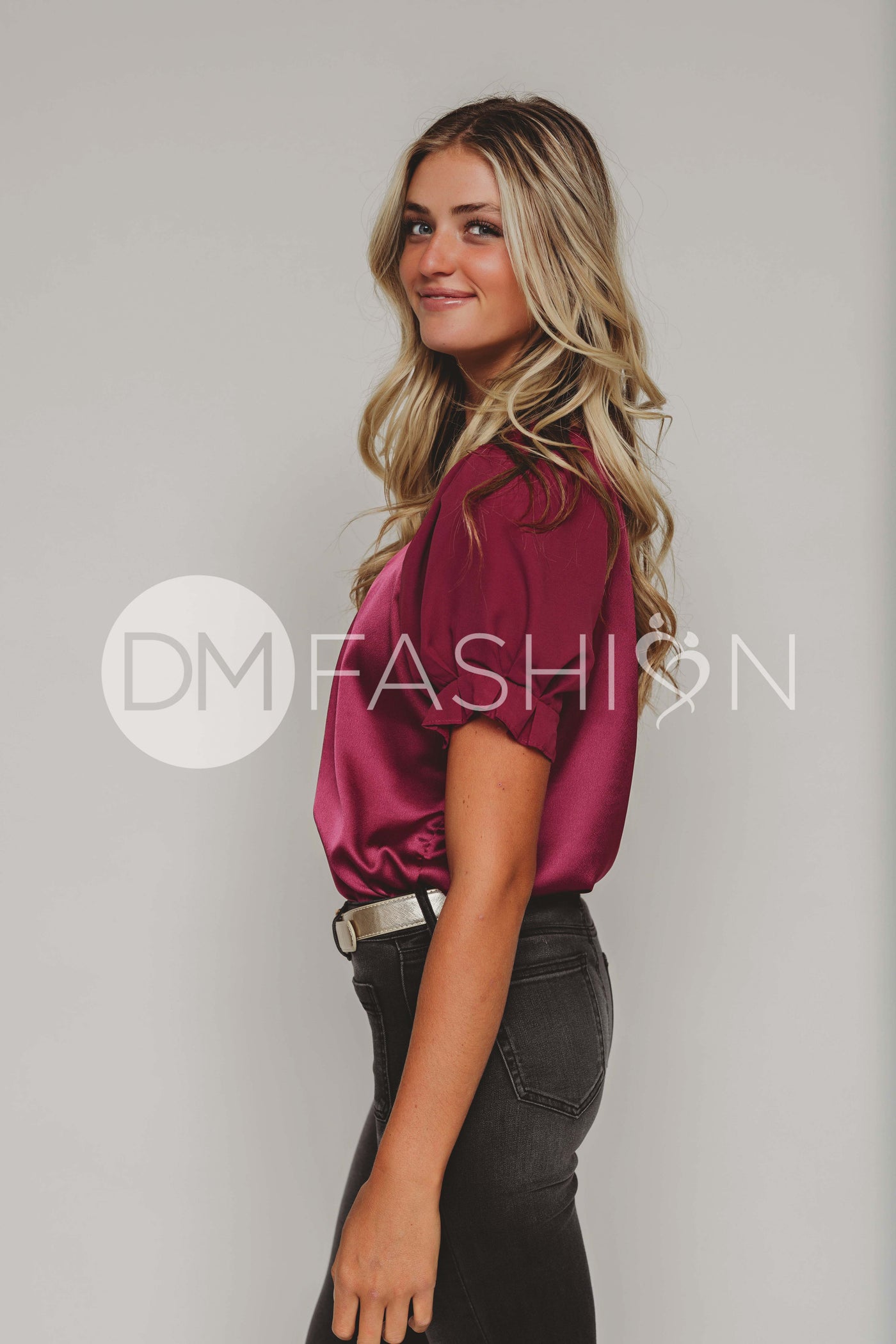 Hey Darling Mulberry Top - DM Exclusive