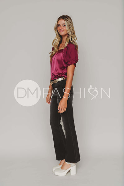 Hey Darling Mulberry Top - DM Exclusive