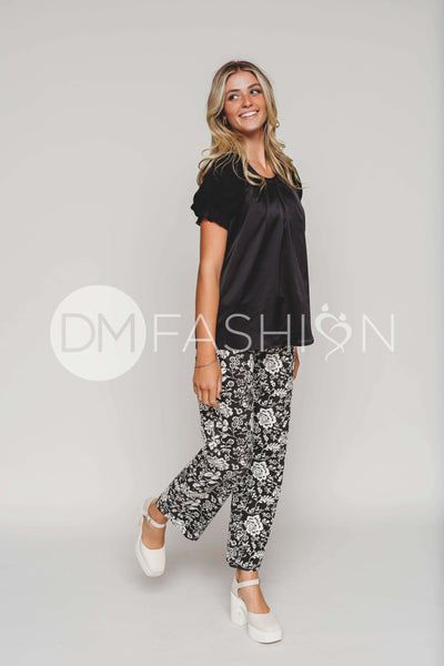 Hey Darling Black Top - DM Exclusive