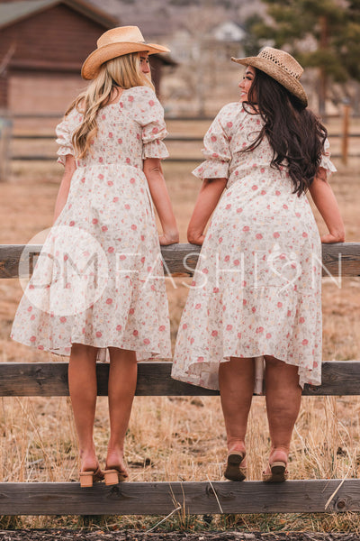 Clara Rose Garden Dress - DM Exclusive - Maternity Friendly - Nursing Friendly