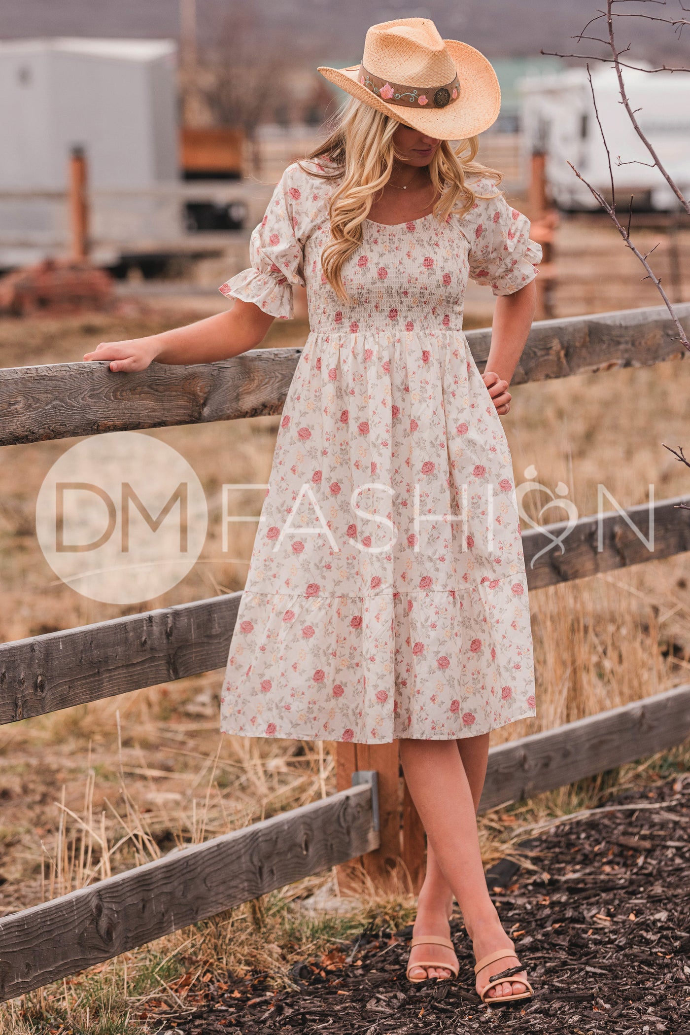 Clara Rose Garden Dress - DM Exclusive - Maternity Friendly - Nursing Friendly