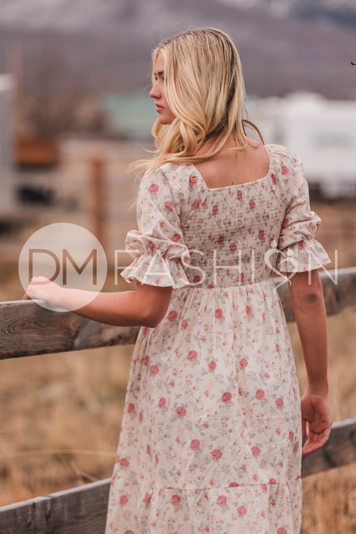 Dm Dress Code Clara Rose Garden Dress - DM Exclusive - Maternity Friendly - Nursing ...