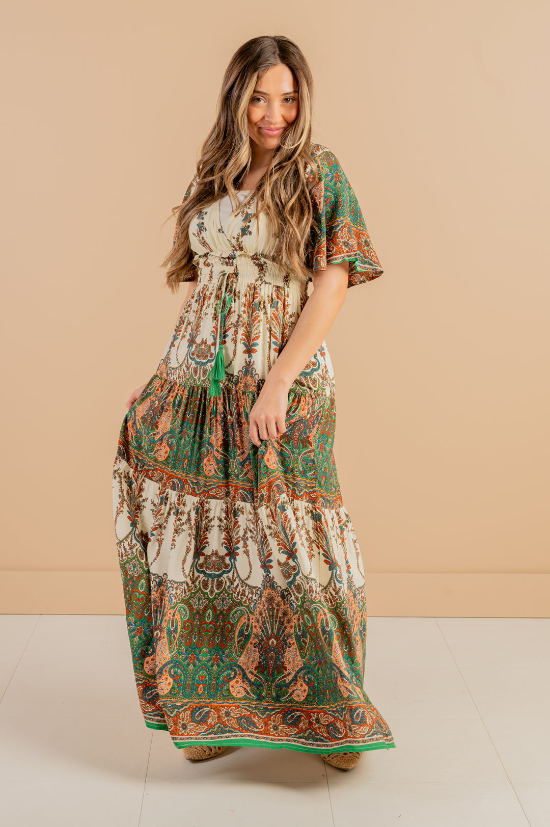 Kelly Boho Dress - Nursing Friendly - FINAL SALE