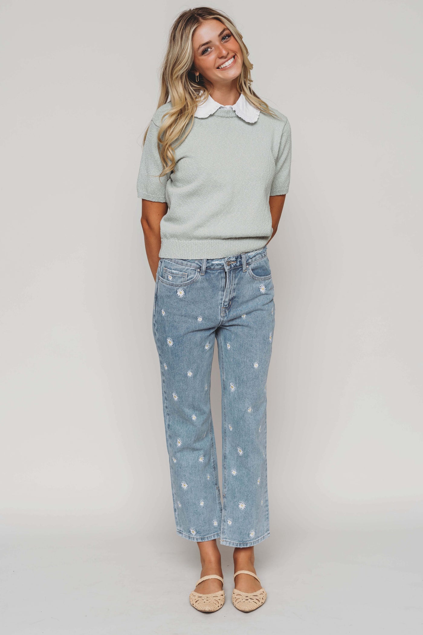 Peter Pan Ruffle Dickey Collar