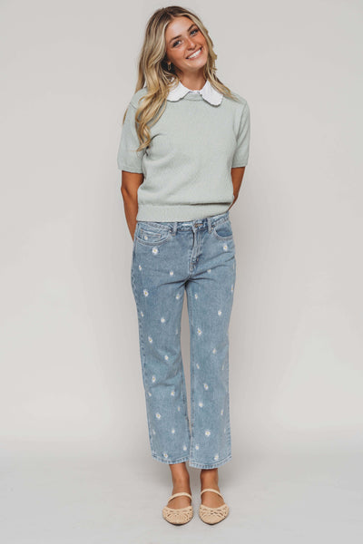 Peter Pan Ruffle Dickey Collar
