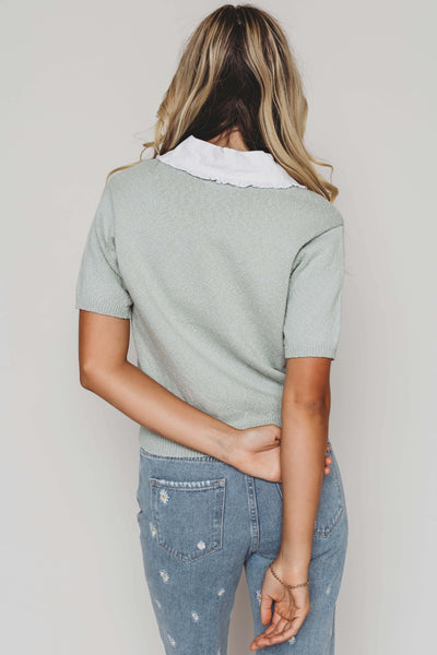 Peter Pan Ruffle Dickey Collar