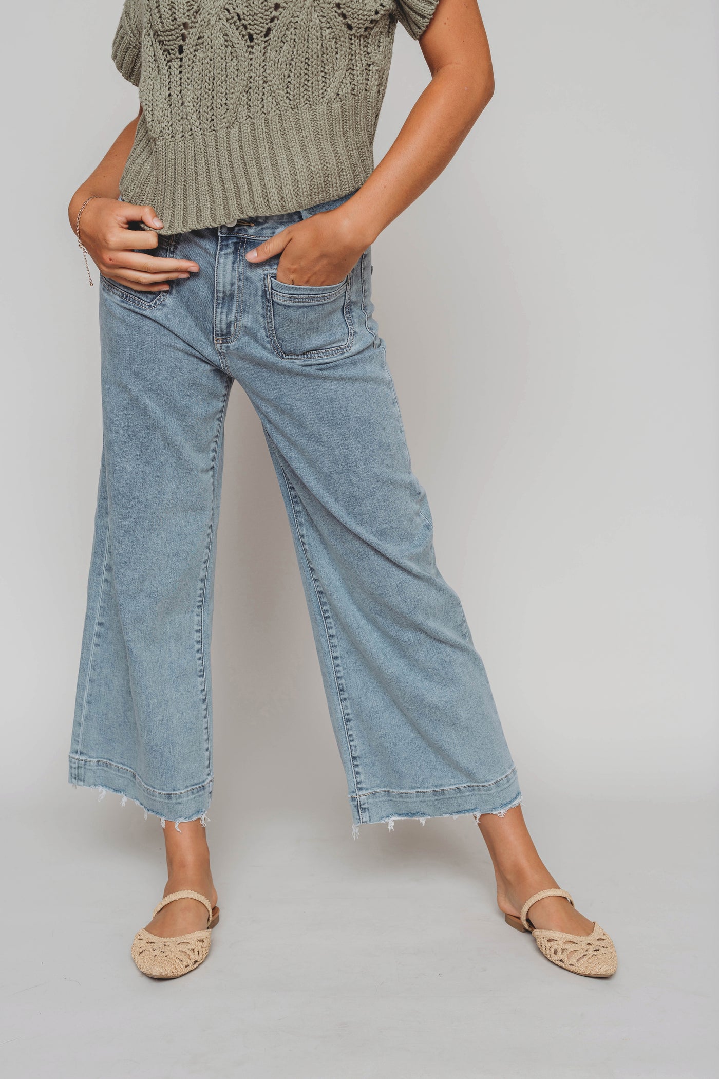 All The Time Light Wash High Rise Jeans - Restocked