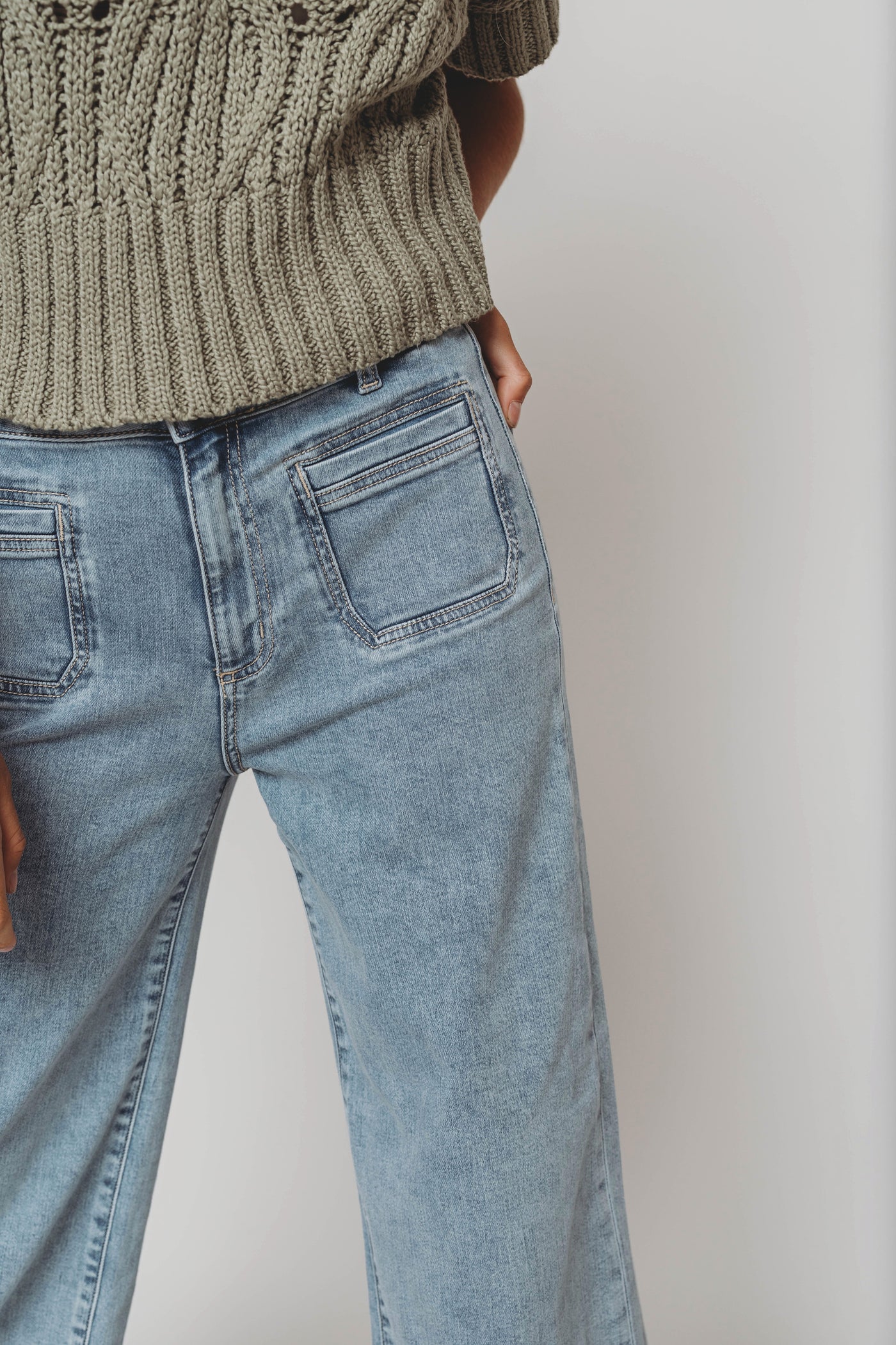 All The Time Light Wash High Rise Jeans - Restocked