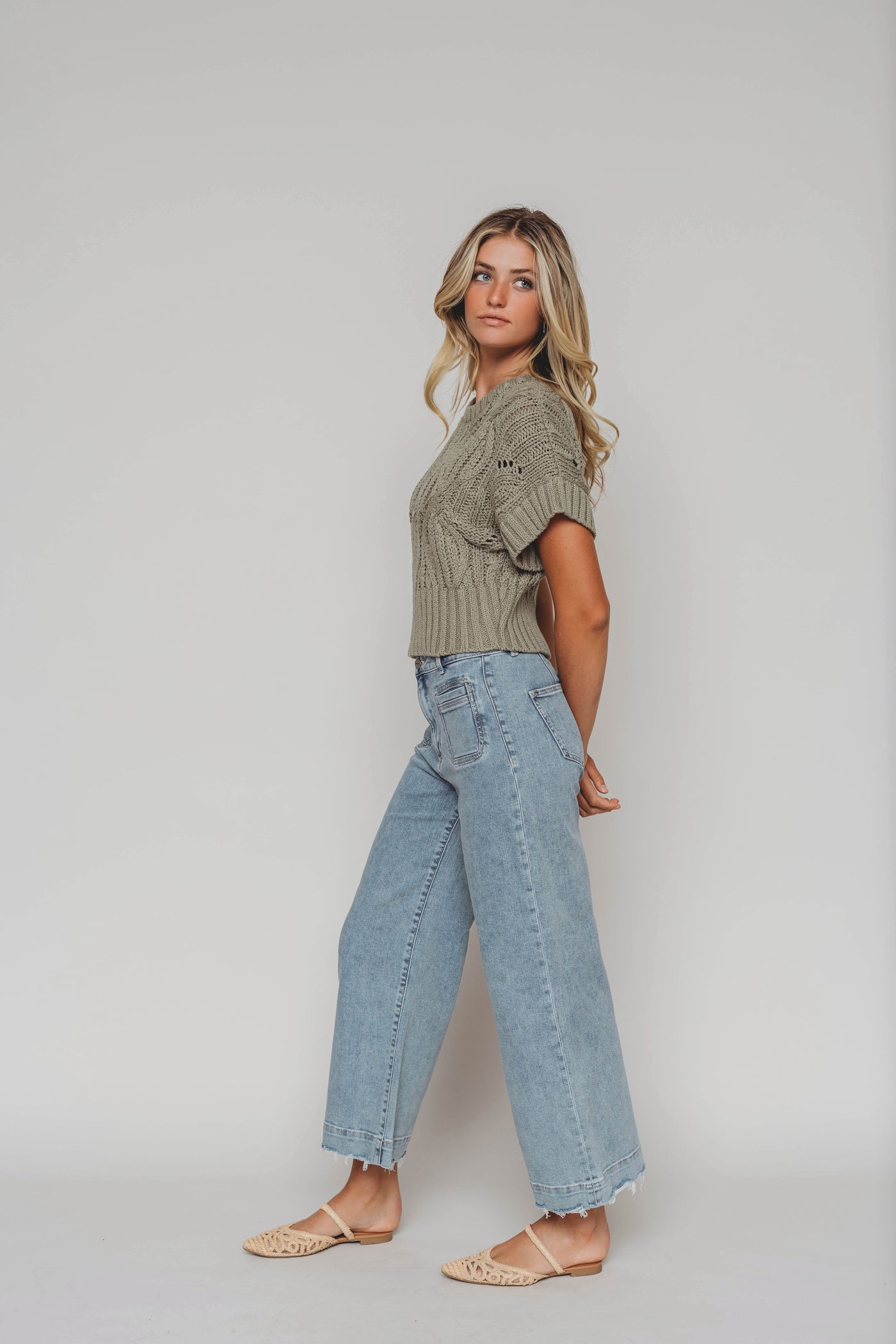 All The Time Light Wash High Rise Jeans - Restocked