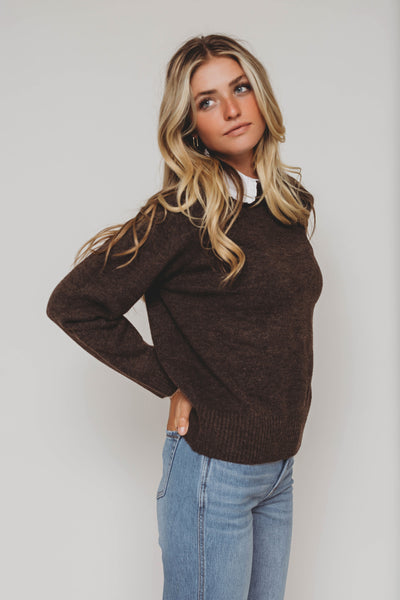 You Already Know Brown Sweater