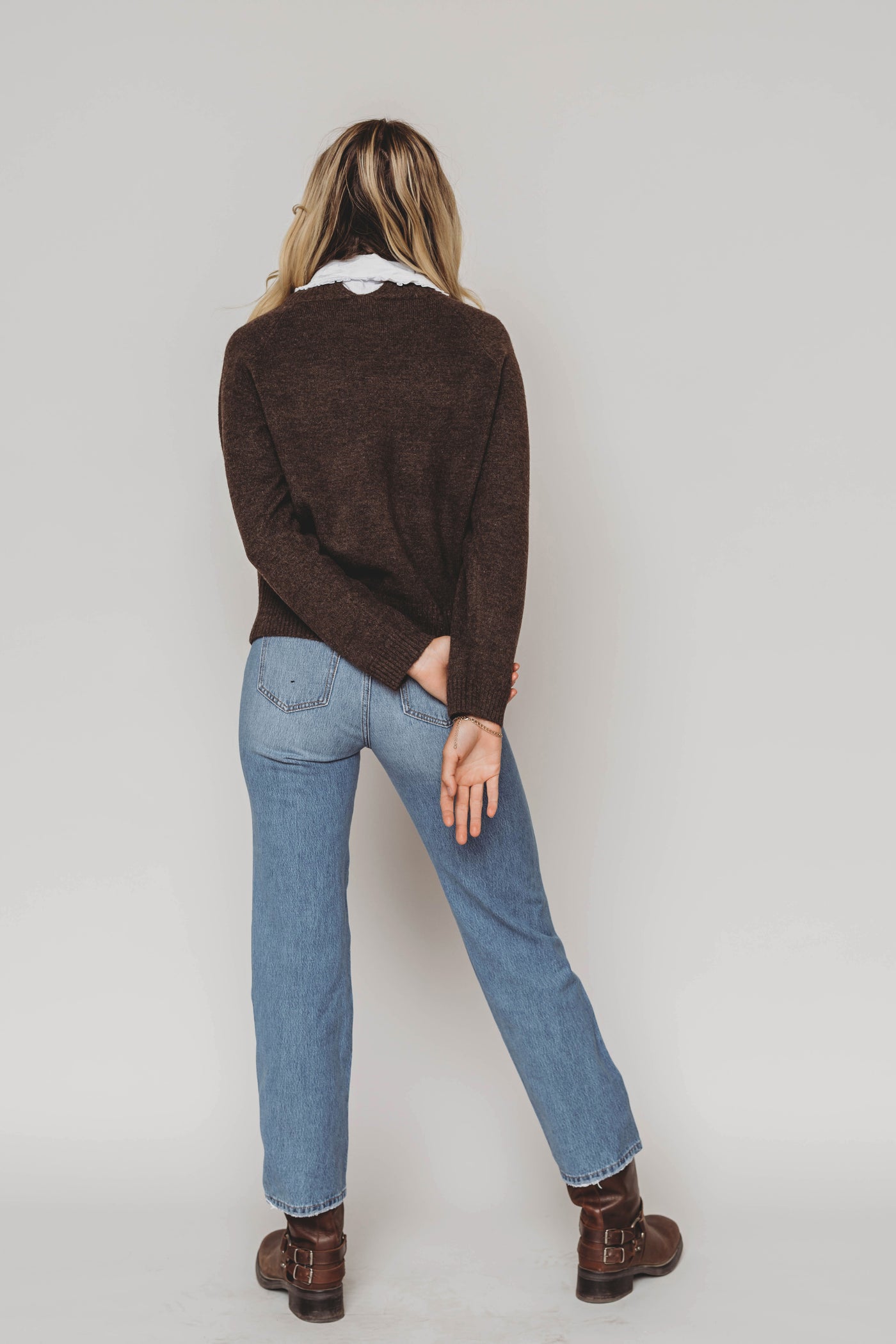 You Already Know Brown Sweater