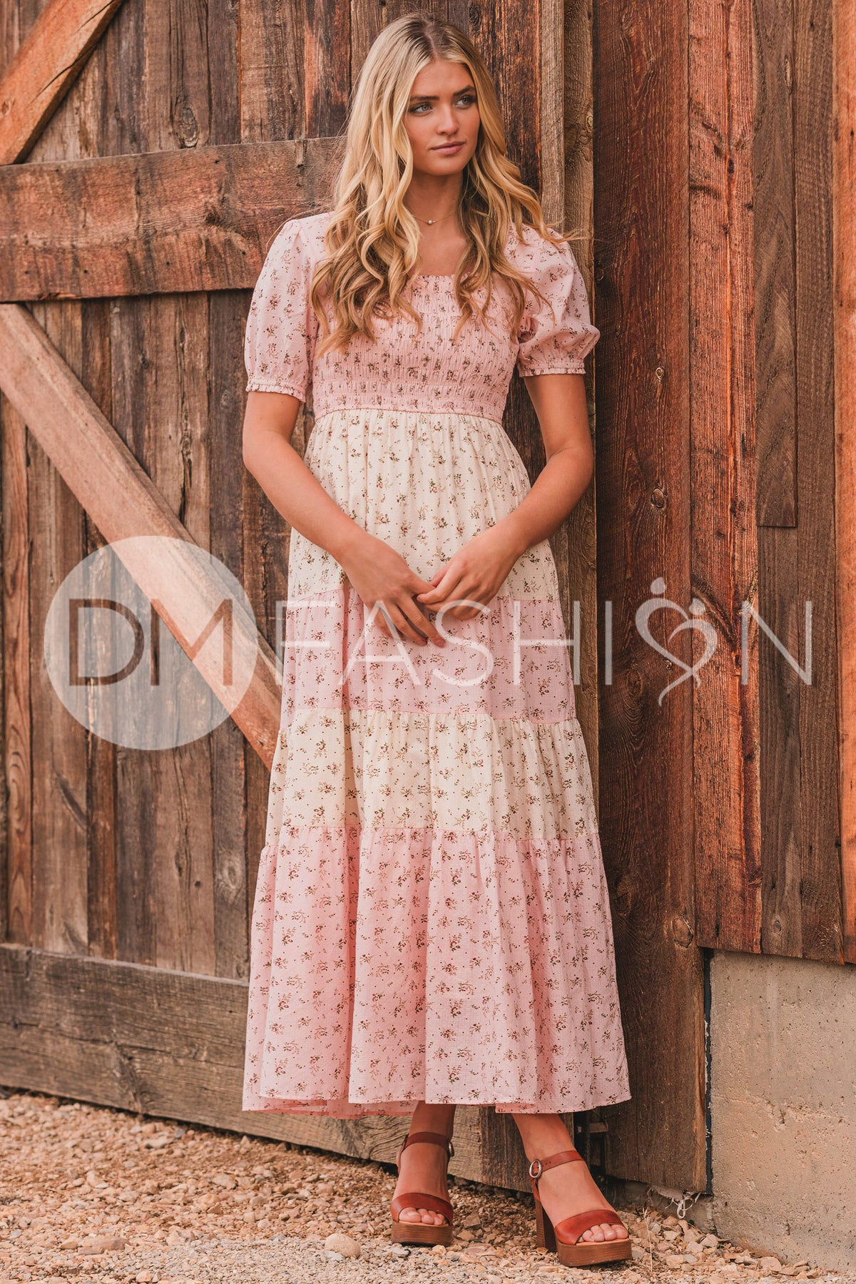 Dm Dress Code Penelope Multi Floral Dress - DM Exclusive - Maternity Friendly - Rest ...