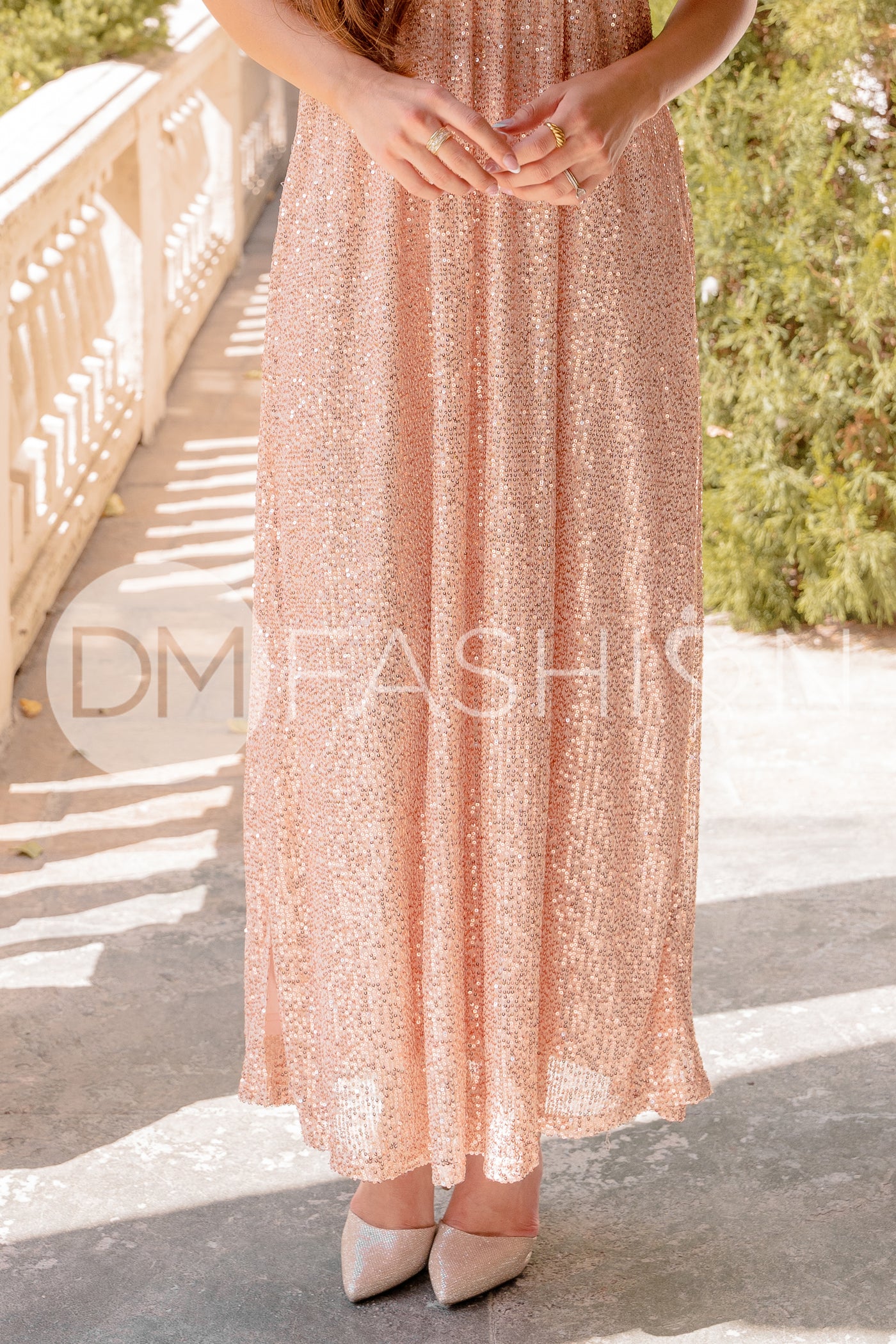 Daphne Rose Sequin Gown - DM Exclusive - Maternity Friendly