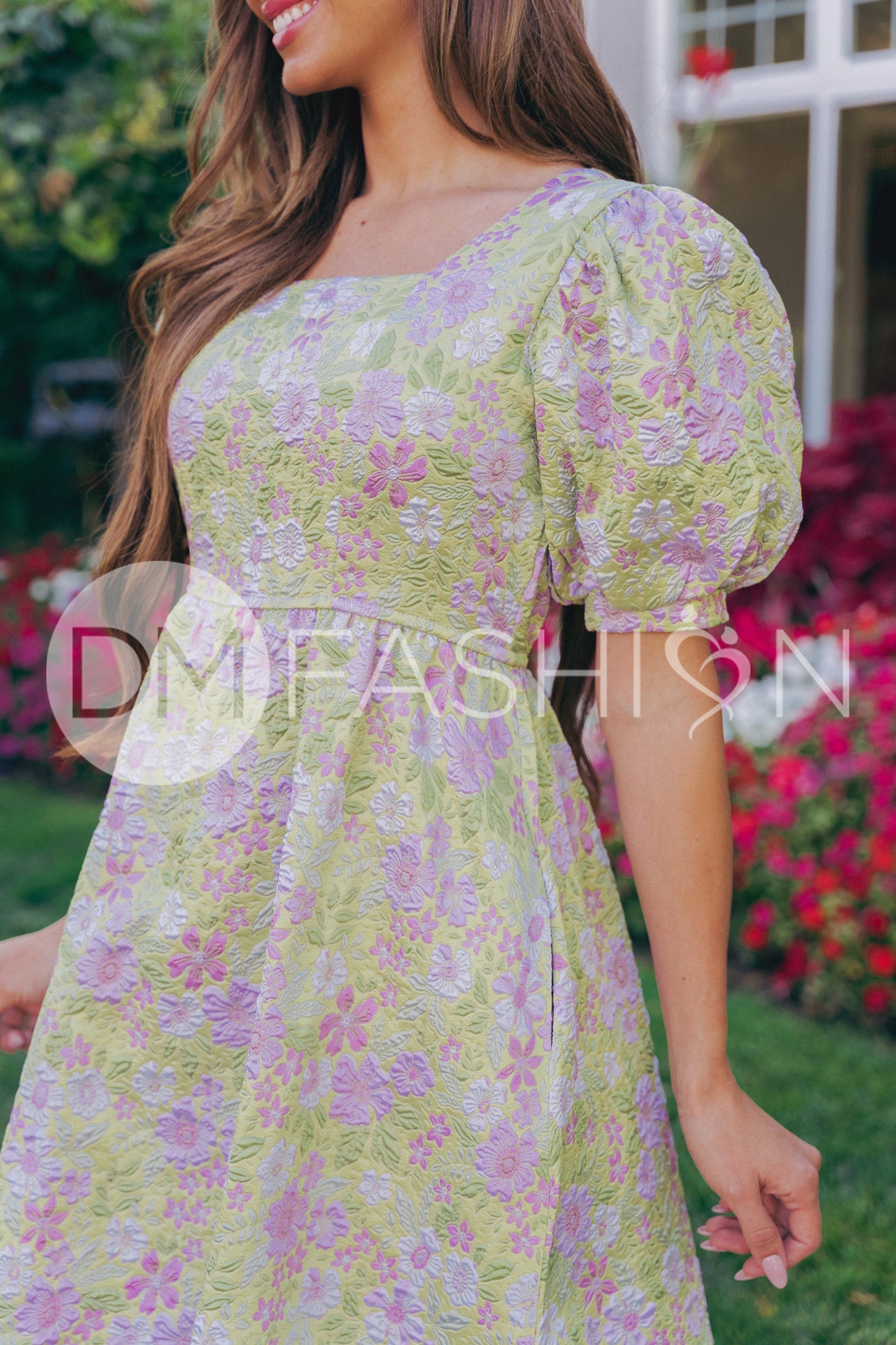 Hope Purple Paradise Jacquard Dress - DM Exclusive