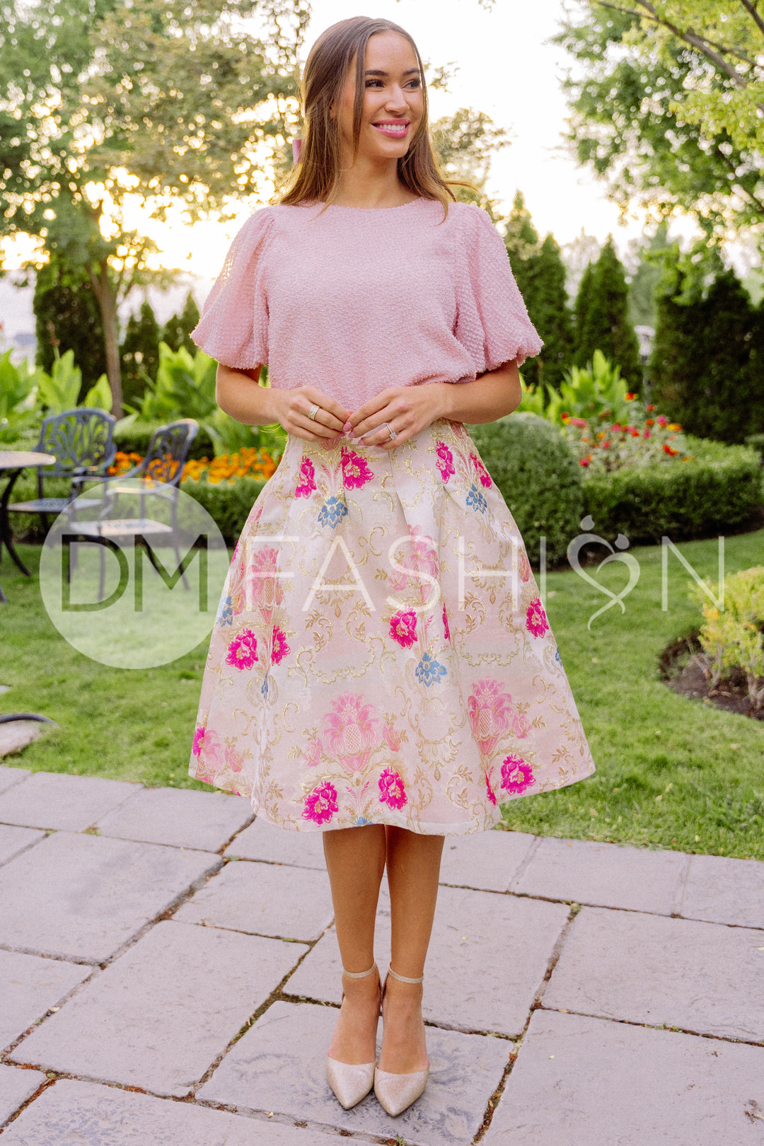 Tea Party Skirt - Pearl - DM Exclusive – DM Fashion