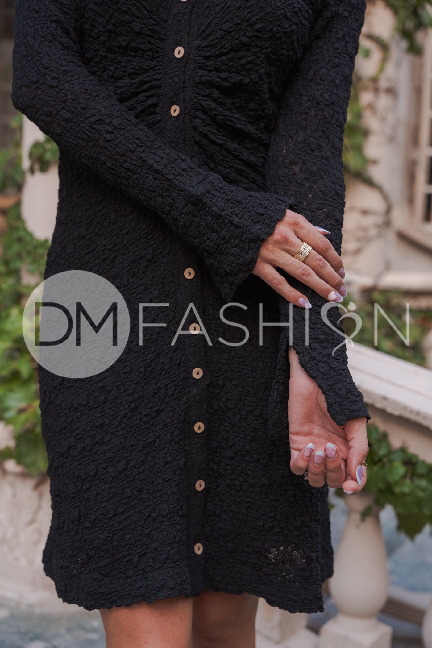 Janessa Black Lace Dress- DM Exclusive