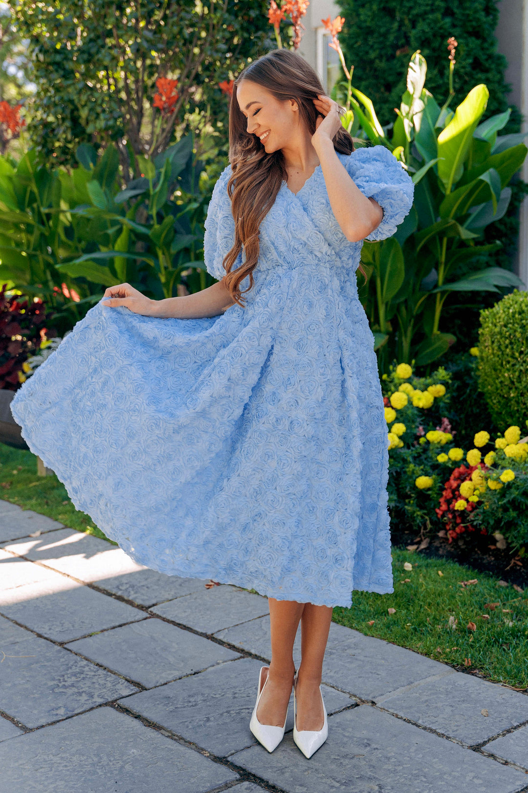 Briar Rose Princess Blue Dress - DM Exclusive – DM Fashion