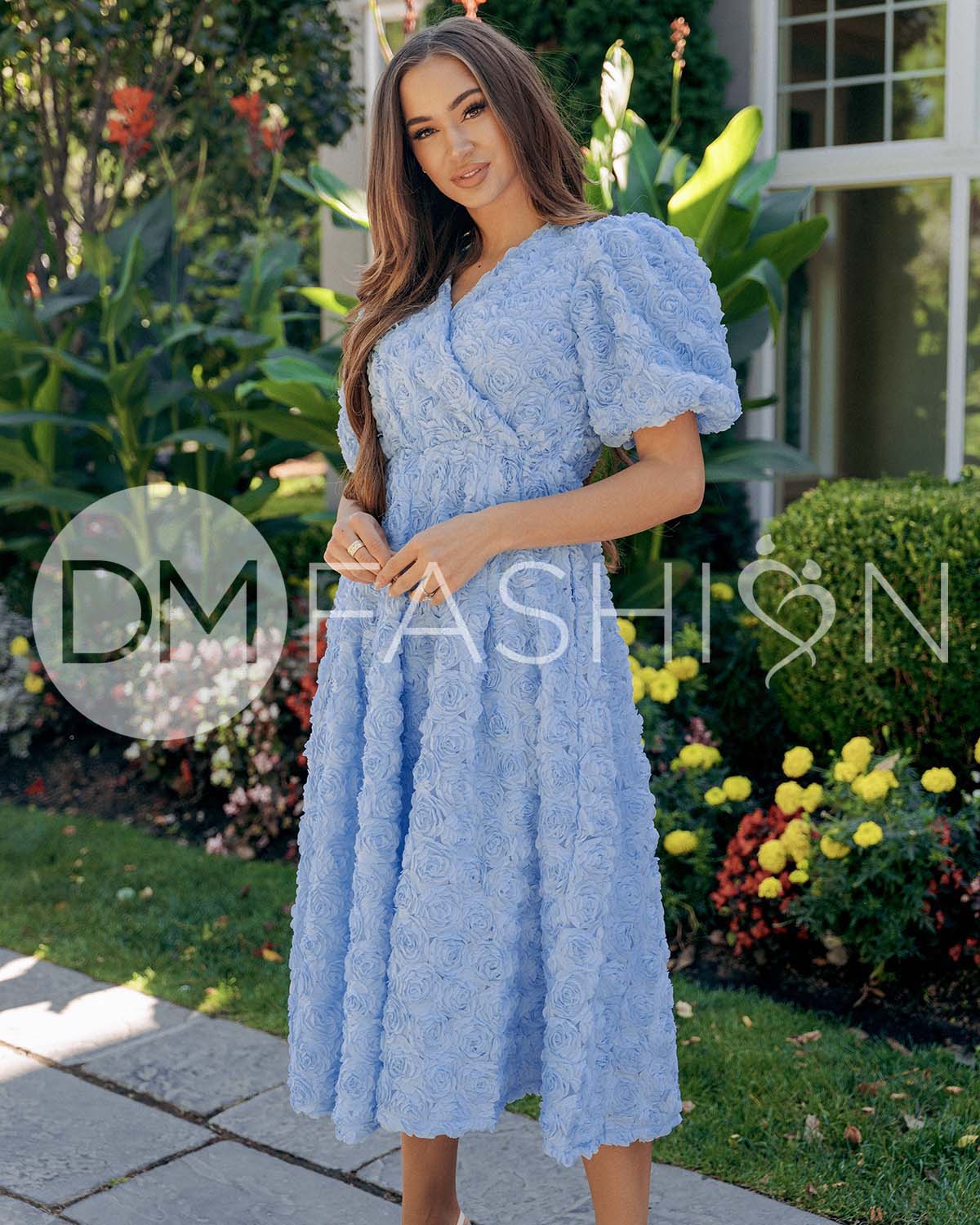 Briar Rose Princess Blue Dress - DM Exclusive