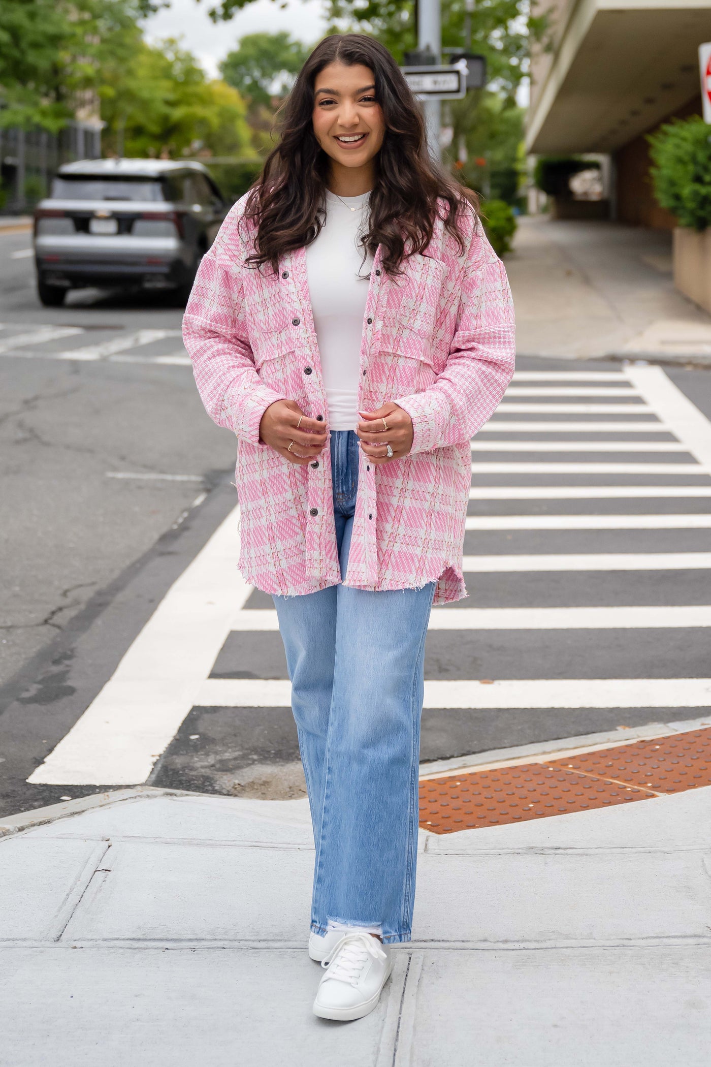 Lover Pink Tweed Jacket - FINAL SALE