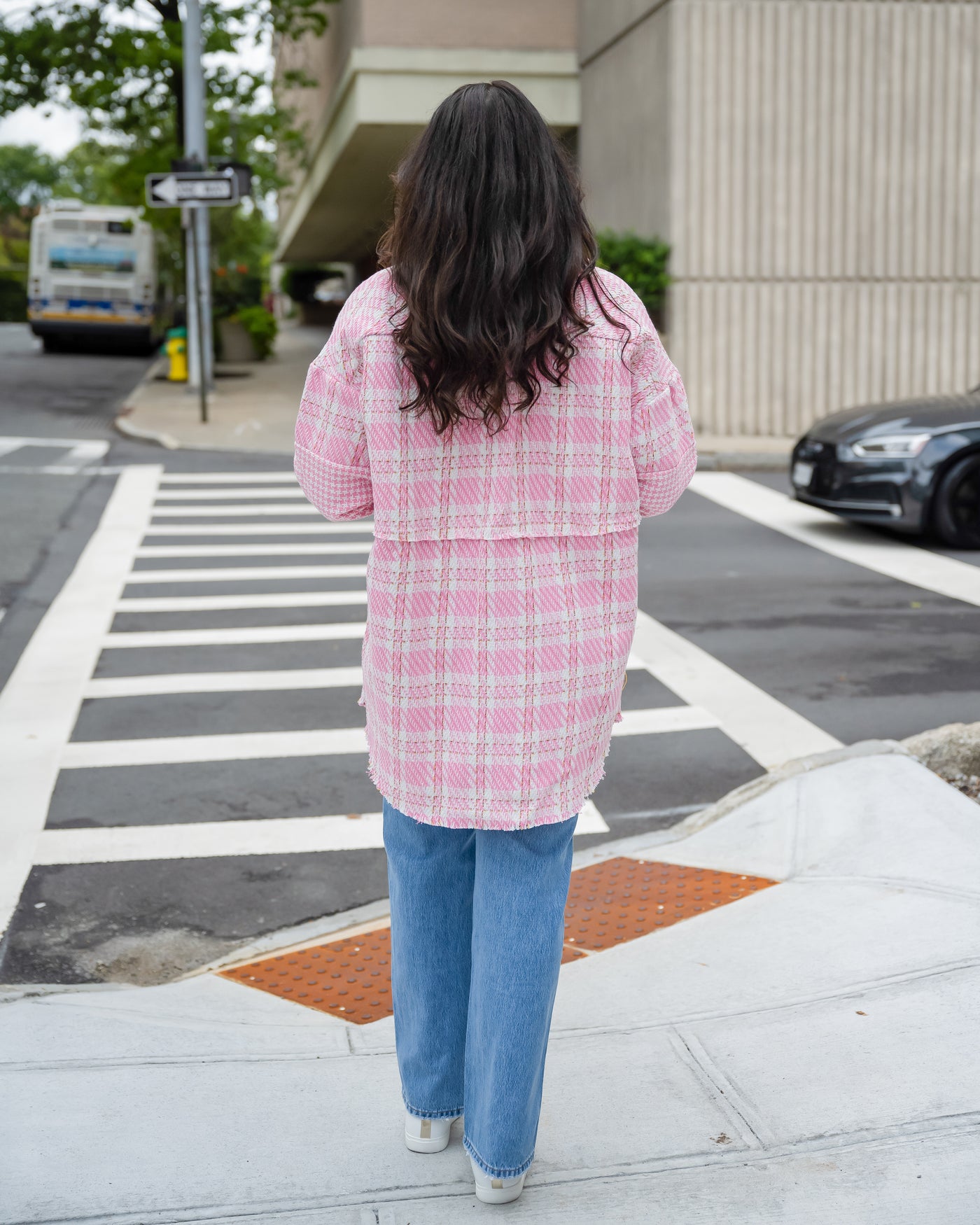 Lover Pink Tweed Jacket