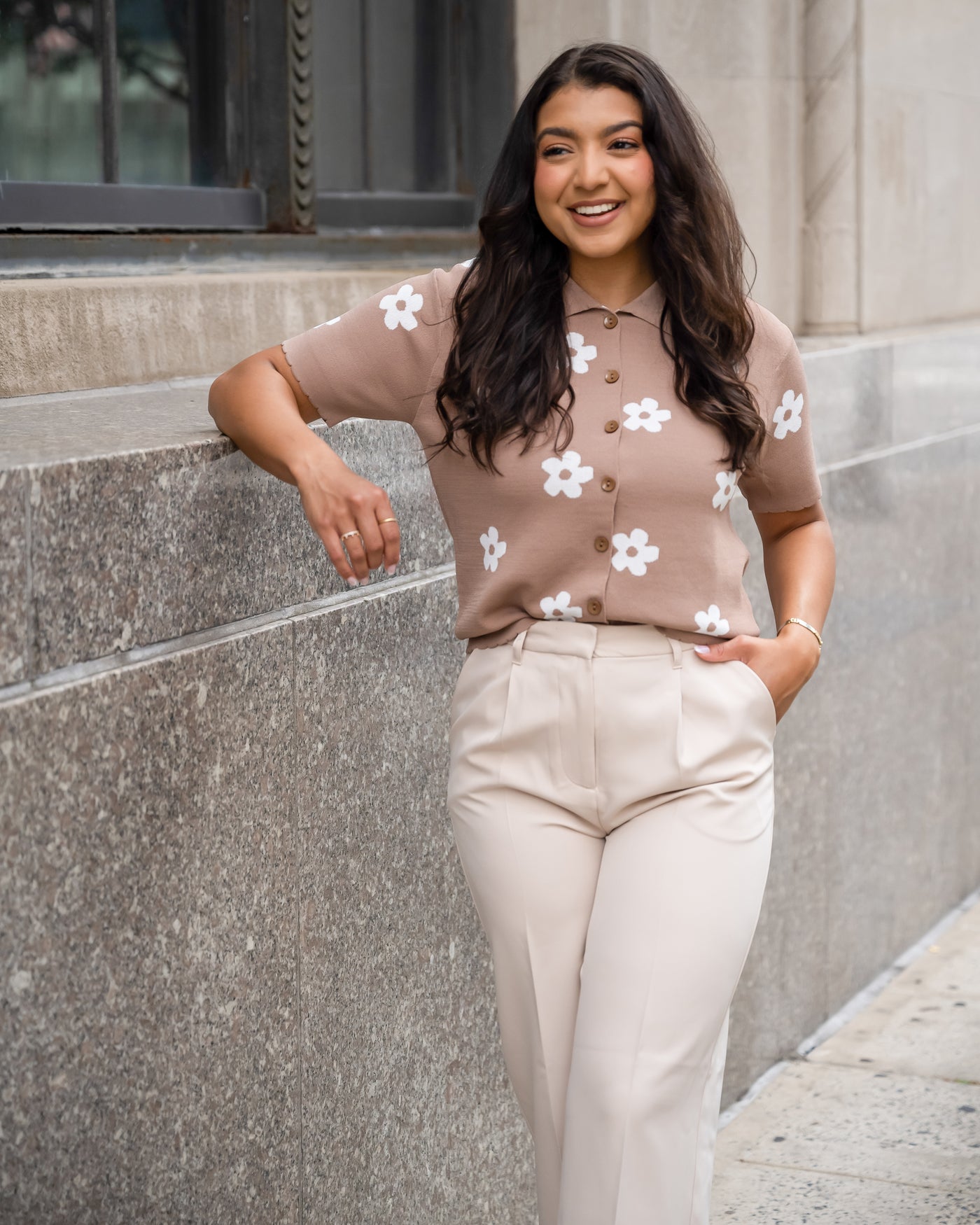 Whitney Floral Top