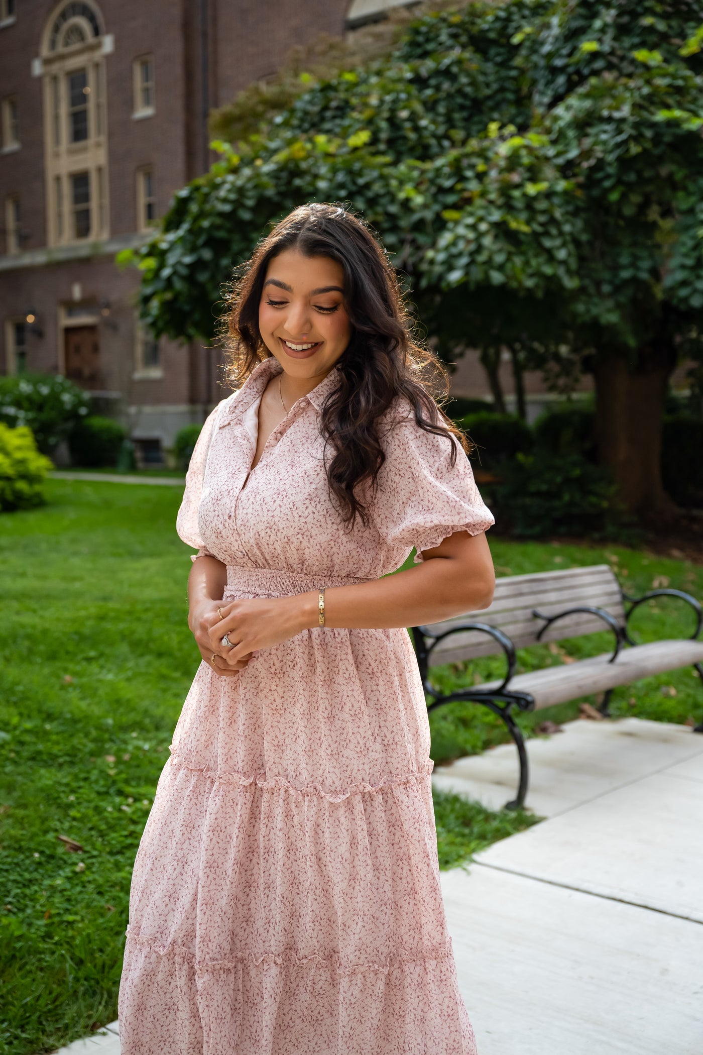 Jamie Afterglow Floral Dress