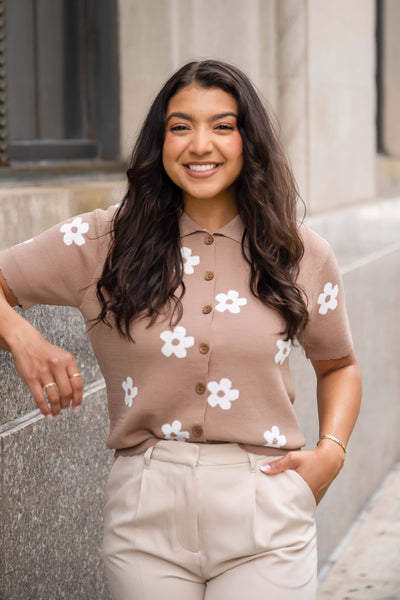 Whitney Floral Sweater - FINAL SALE