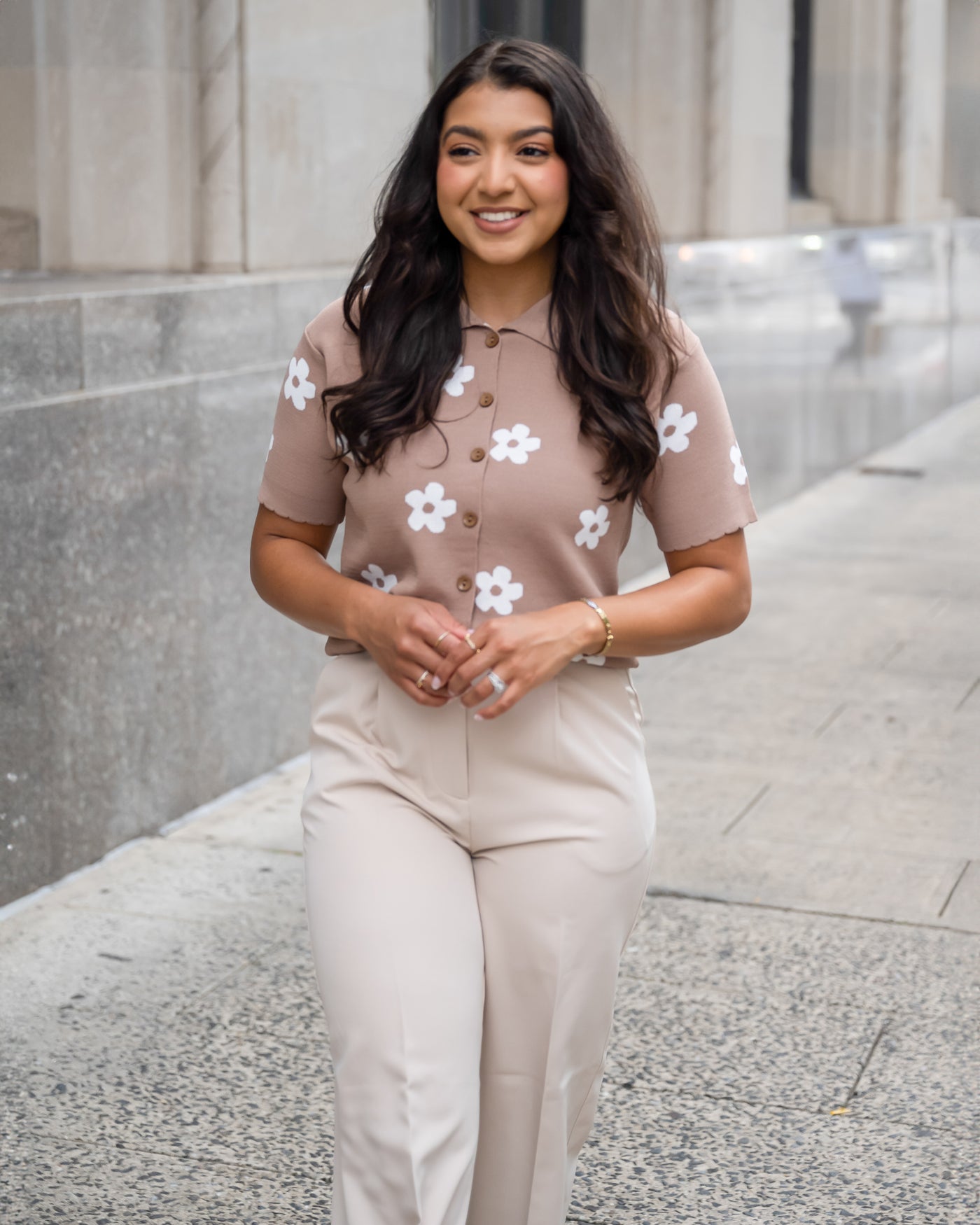 Whitney Floral Top