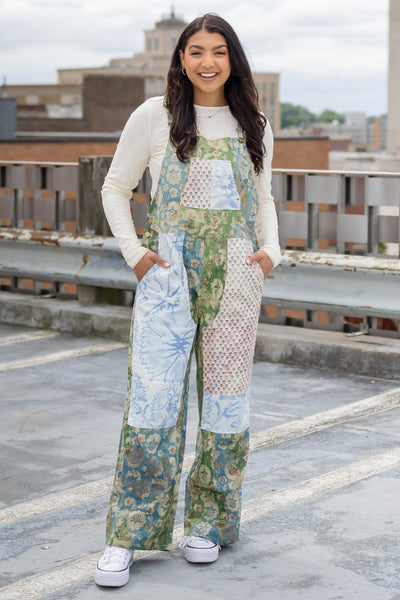 Marley Patchwork Overalls