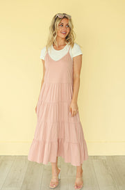 Katherine Dusty Pink Dress - Nursing Friendly - FINAL SALE