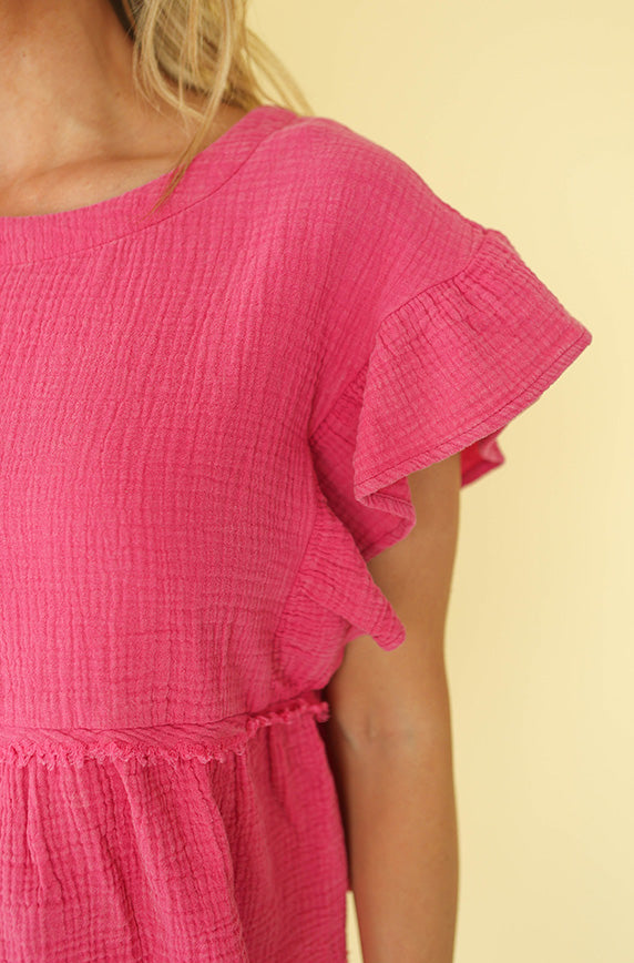 Paityn Hot Pink Set- FINAL SALE