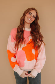Petals in Bloom Floral Crewneck