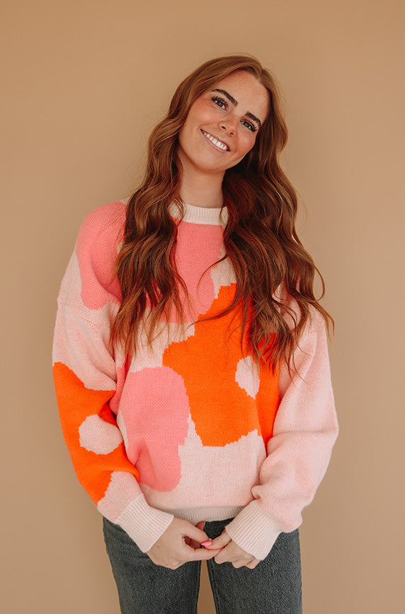 Petals in Bloom Floral Crewneck