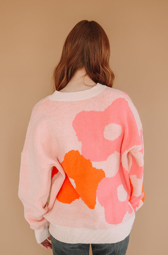 Petals in Bloom Floral Crewneck