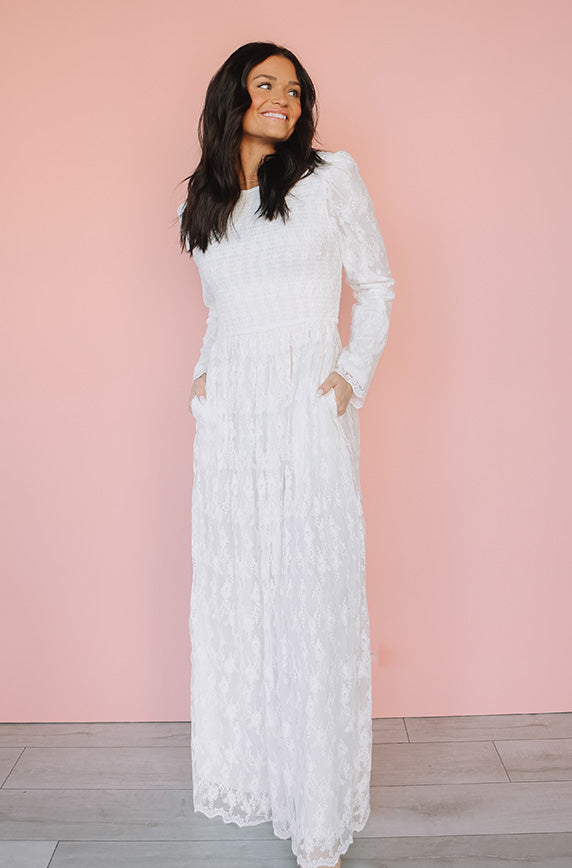 Embroidered Mesh White Sheer Embroidered Dress Floral Embroidery Jewel Illusion Sweetheart Mesh A-line Long Dress Embroidered Mesh White Sheer Embroidered Dress Floral Embroidery Jewel Illusion Sweetheart Mesh A-line Long Dress