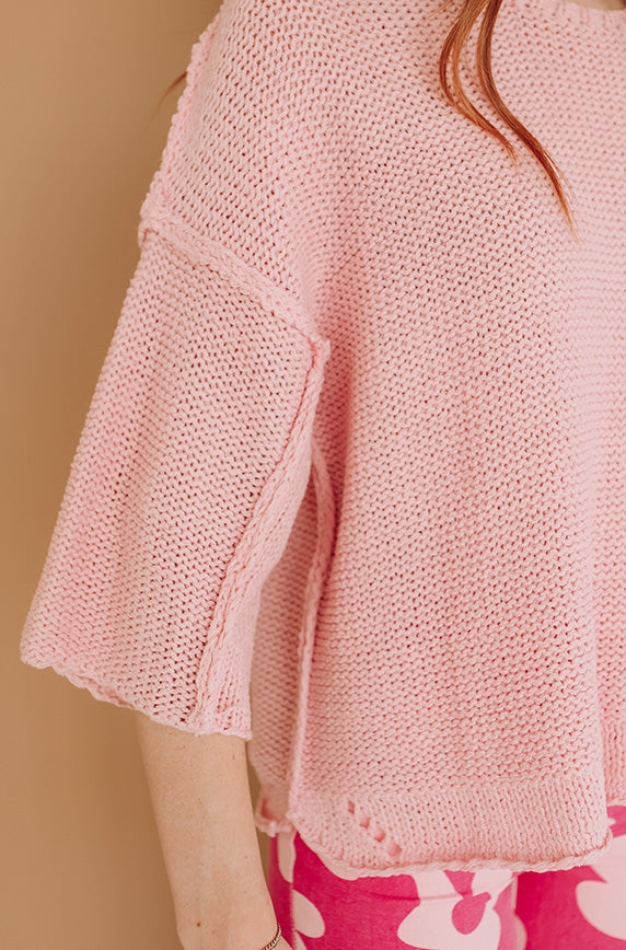 Shape of You Blush Sweater - FINAL SALE