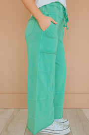 Easy Living Emerald Mineral Washed Pant