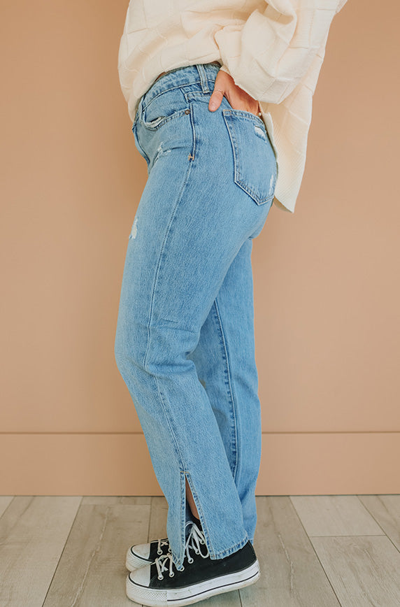 Rumor Has It Medium Blue Jeans