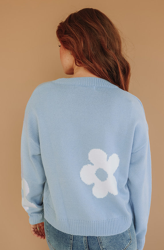 Oh Happy Daisies Sweater - FINAL SALE - FINAL FEW