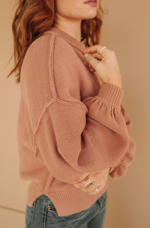 She's All That Clay Sweater - FINAL SALE