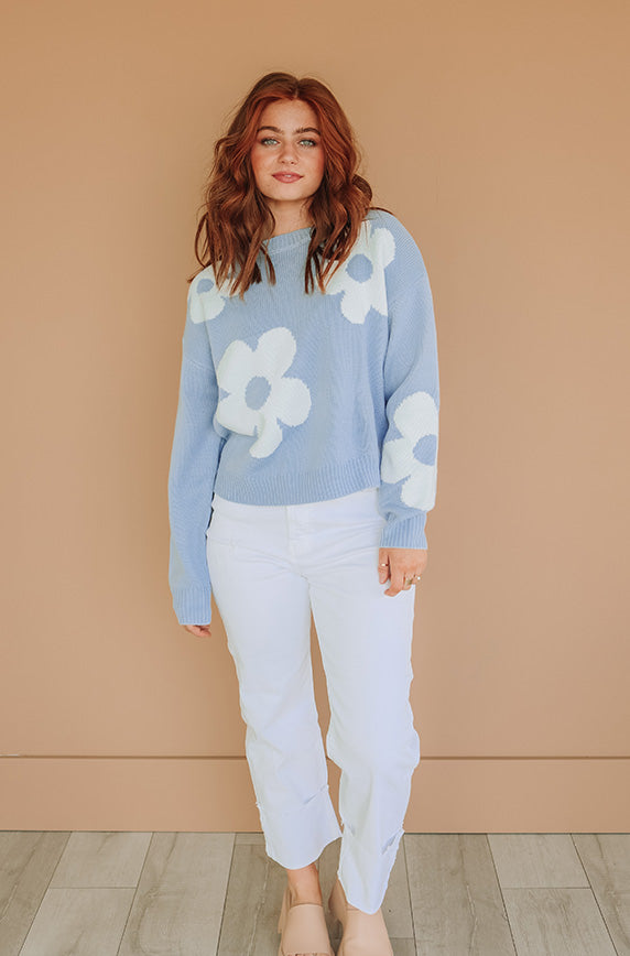Oh Happy Daisies Sweater