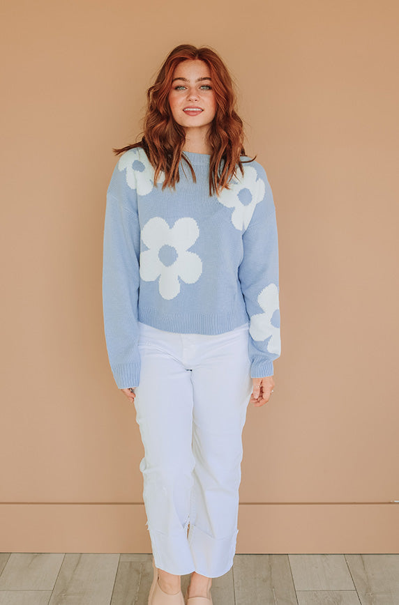 Oh Happy Daisies Sweater - FINAL FEW