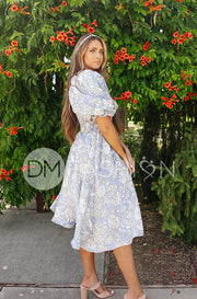 Bella Dream Blue Dress - DM Exclusive - Maternity Friendly